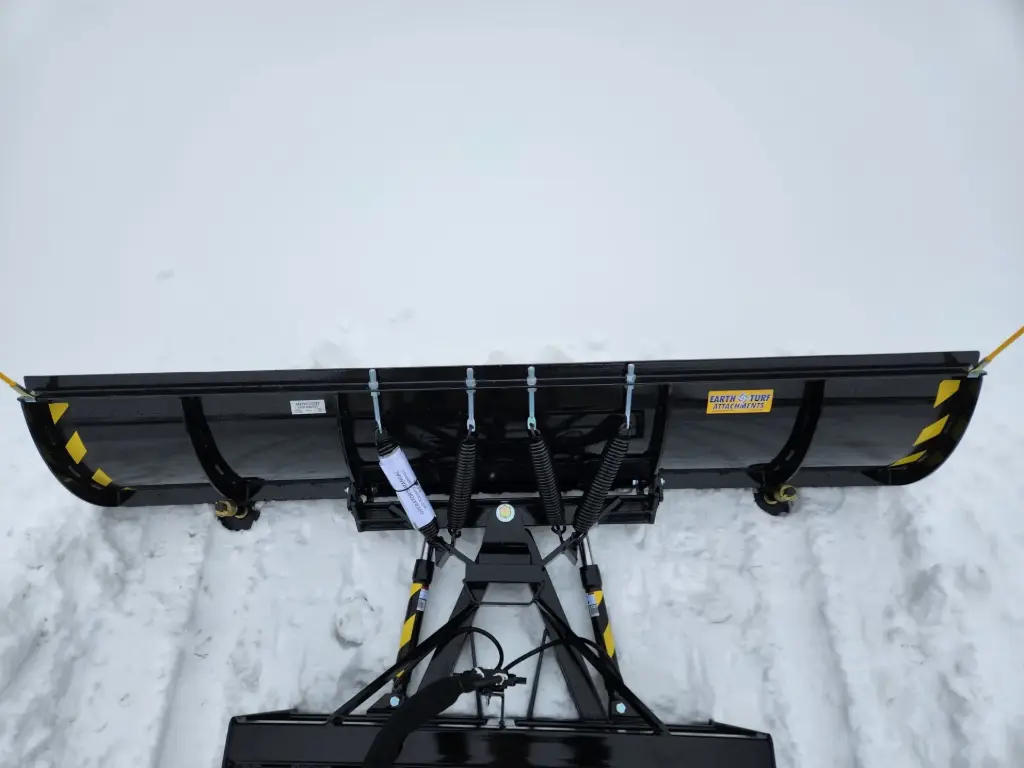 E&T 72" COMPACT TRACTOR MAN ANGLE SNOWBLADE CLAMP ON