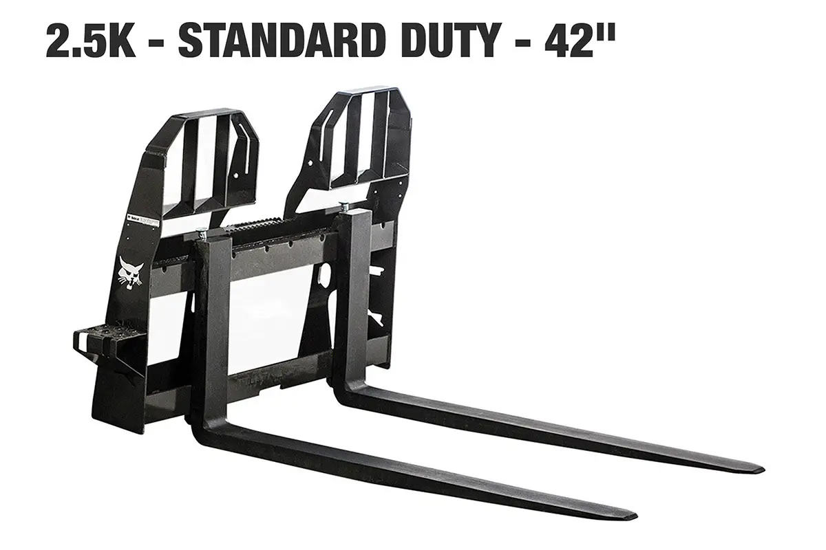 BOBCAT OEM PALLET FORKS 42" 2500lbs