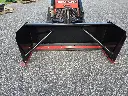 E&T MINI SKID STEER SNOW PUSHER 60" (DINGO MNT) WITH POLY BACK DRAG FEATURE 