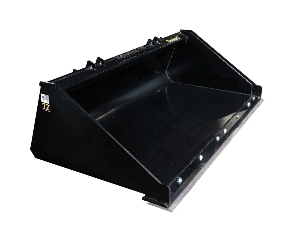 TOMAHAWK 72" HD LOW PROFILE BUCKET WITH BOLT-ON EDGE LONG BOTTOM