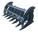MID-STATE EXTREME DUTY 74" CLAMSHELL ROOT RAKE GRAPPLE
