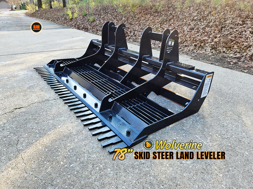 WOVERINE LAND LEVELER LL-12-78W SSQA W/RIPPERS