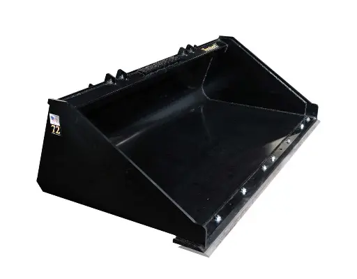 TOMAHAWK 72" HD LOW PROFILE BUCKET WITH BOLT-ON EDGE LONG BOTTOM